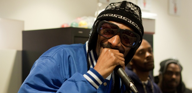 Rapper Snoop Dogg faz apresentação no escritório do Twitter em San Francisco, Califórnia (Estados Unidos) - Nick Fisher/TwitterOffice/Flickr