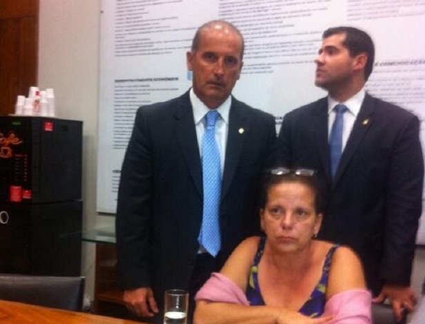 A médica cubana Ramona Matos Rodriguez refugiou-se dentro da Câmara dos Deputados - Reprodução Twitter