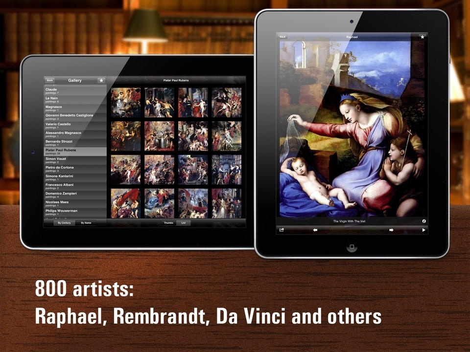 Imagem do aplicativo Louvre HD - Reprodução