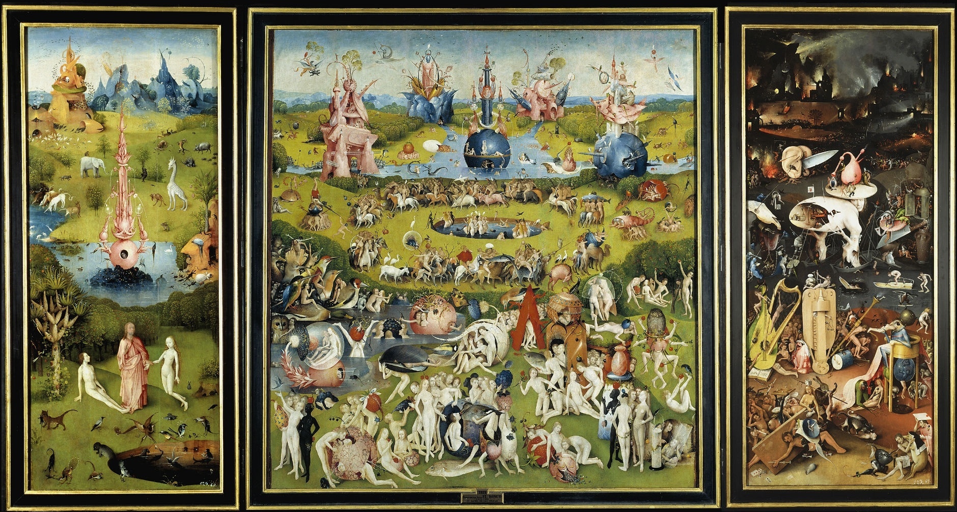 O Jardim das Delícias, Hieronymus Bosch - Museo Del Prado