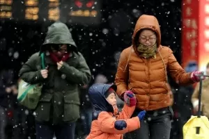 Novo vórtice polar leva frio intenso e neve recorde à Espanha