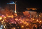 Violência na Ucrânia pode adiar partida da Liga Europa - Genya Savilov/AFP