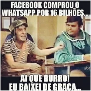 Tem algumas piadas no Whatsapp que realmente não dá! - Purebreak