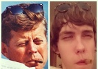 Jovem dos EUA faz sucesso no Instagram imitando homens poderosos - Reprodução/Instagram/ohheyitschaz