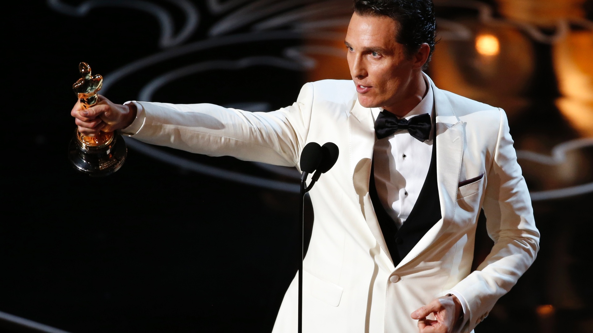 Matthew McConaughey leva Oscar de melhor ator por de Compras Dallas