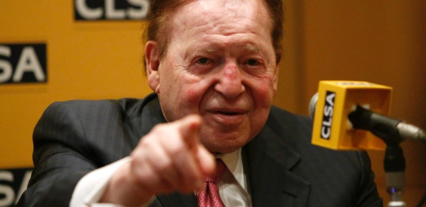 Sheldon Adelson, americano proprietário da Las Vegas Sand Corporation, é o 8º colocado na lista com fortuna estimada em US$ 38 bilhões - Yuya Shino/Reuters