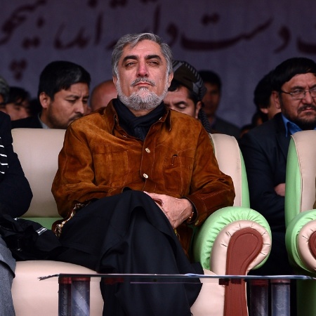 7.mar.2014 - Abdullah Abdullah é um dos líderes históricos do Afeganistão - Wakil Kohsar/AFP