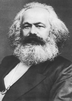 O filósofo alemão Karl Marx - Wikimedia Commons