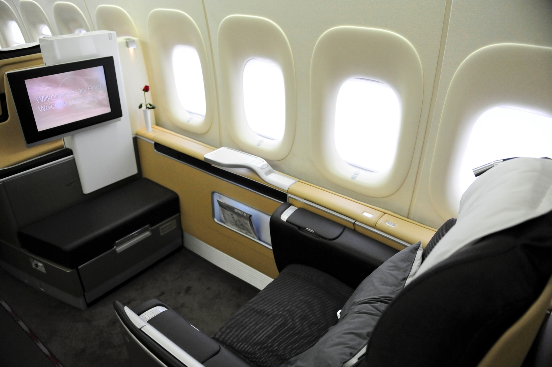 Boeing 747-8 Intercontinental, usado pela Lufthansa em voos diários entre São Paulo e Frankfurt, na Alemanha - Junior Lago/UOL