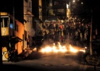 Grupo rouba passageiros e incendeia ônibus em Santo André - Raul Doria/Futura Press/Estadão Conteúdo