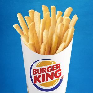 A rede Burger King espera distribuir 2 milhões de porções de batata frita entre os dias 9 e 10 de abril - Divulgação