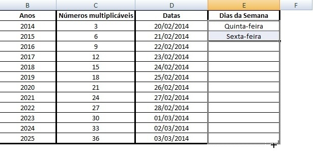 Recurso autocompletar preenche de forma rápida células do Excel - 03/04 ...
