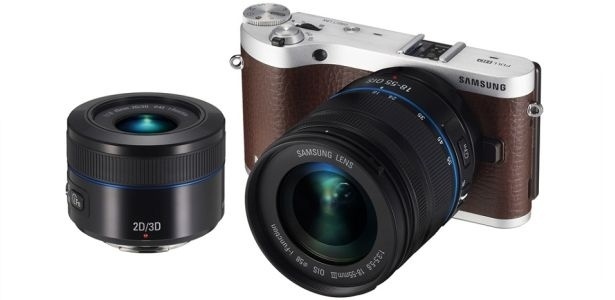 A Samsung Smart Camera NX300 faz fotos em 3D e tem preço sugerido de R$ 2.200 - Divulgação