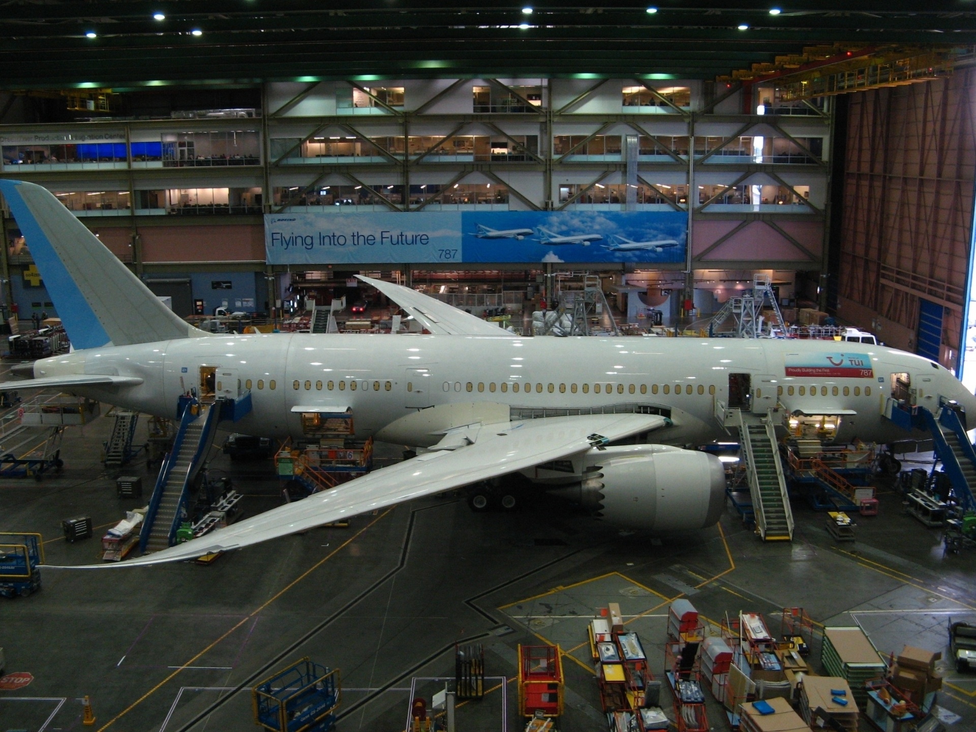 Montagem de Boeing 787 - Armando Pereira Filho/UOL