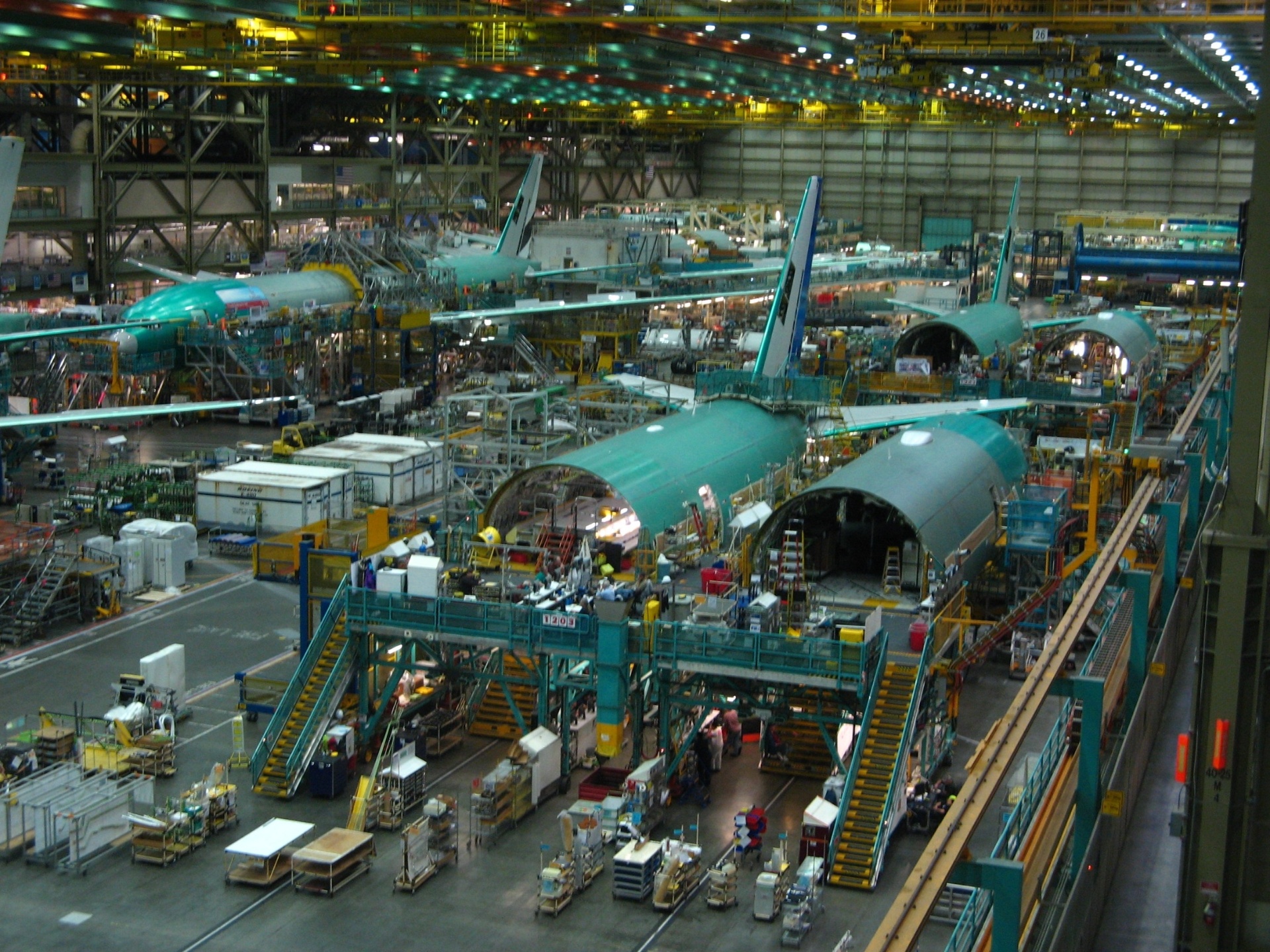 Montagem de Boeing 787 - Armando Pereira Filho/UOL