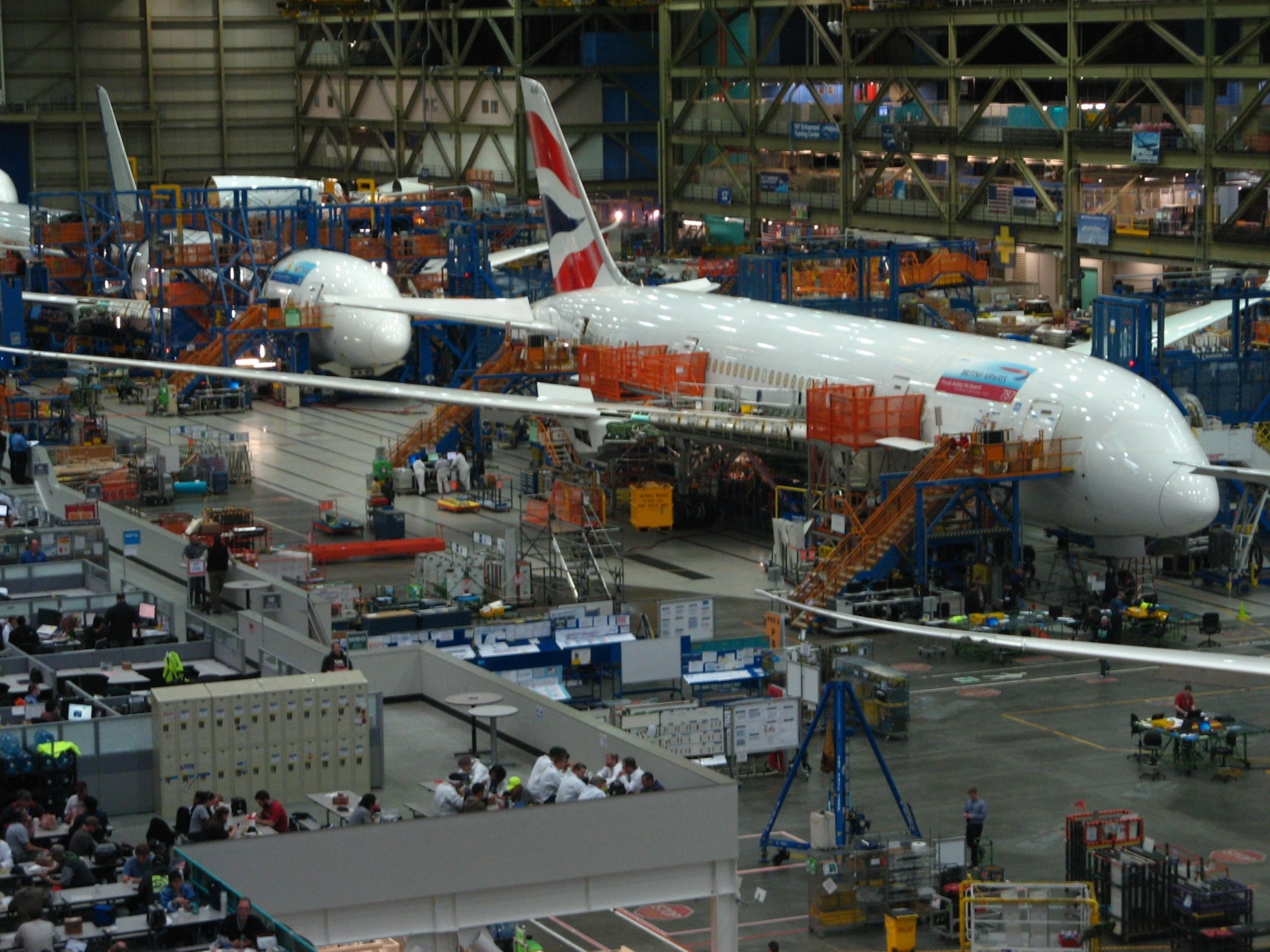 Montagem de Boeing 787 - Armando Pereira Filho/UOL