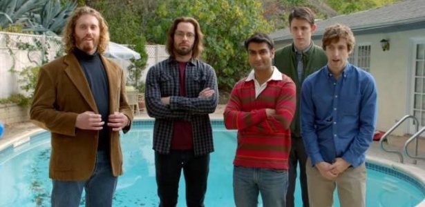 Personagens da série "Silicon Valley", da HBO, que mostra a vida no Vale do Silício - Divulgação