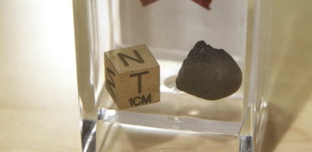 Ardon é o nome dado ao meteorito que caiu na Espanha e foi recuperado após ter sido escondido por 83 anos - Paco Campos/EFE