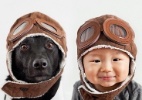 Tumblr transforma bebê e cão adotado em 