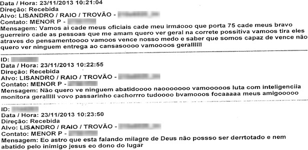 16.abr.2014 - Imagem para matéria "Informações vazadas da PM guiaram fuga de Menor P de cerco da PF no Rio" (3) - Reprodução - Reprodução