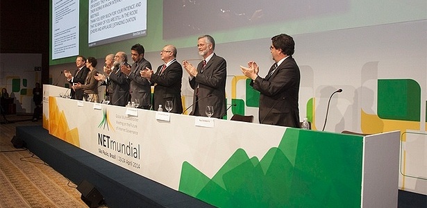 Sessão de encerramento do Netmundial; evento reuniu representantes de 97 países  - Divulgação 