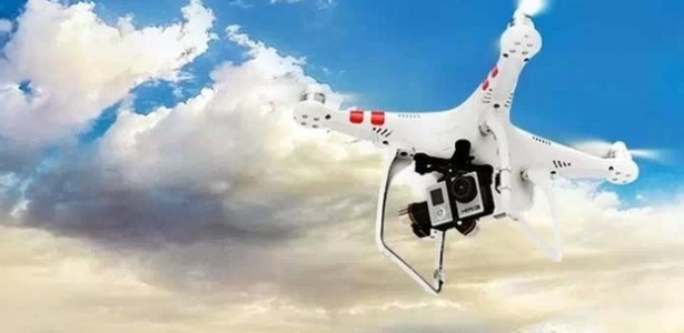 Drones poderão ser usados por produtoras cinematográficas para captar imagens aéreas - Reprodução/BBC Brasil