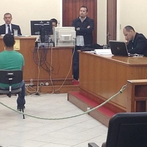 Testemunha de acusação presta depoimento durante julgamento de Domingos Tenório Furtado, em RO - Divulgação/TJ-RO