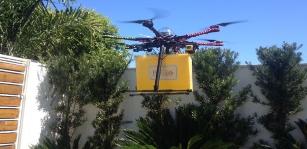 Franquia Pão To Go, rede de padaria drive-thru, testa sistema de entrega com "drones" - Divulgação