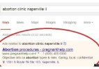Google retira de buscas anúncios enganosos de organizações contra o aborto - Divulgação/Naral