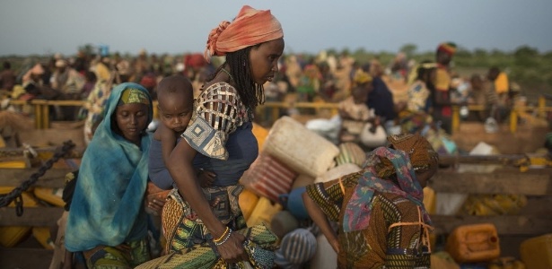 Refugiados em Bangui