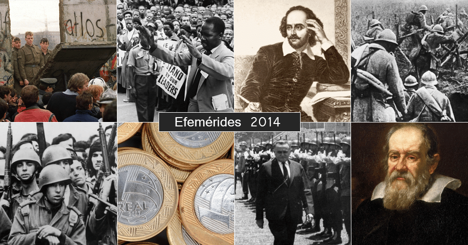 Efemérides 2014 - Arte/UOL