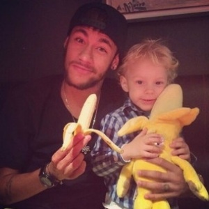 Foto de Neymar no Instagram na campanha #naosomosmacacos - Instagram