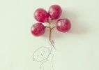No Instagram, designer faz sucesso ao combinar desenhos simples com objetos - Reprodução/Instagram/cintascotch