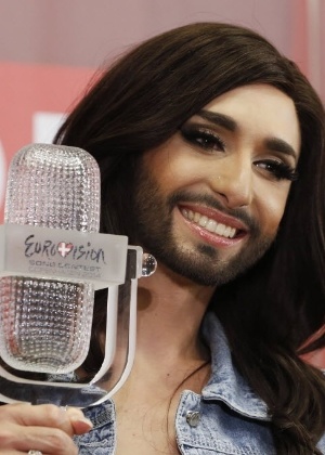 11.mai.2014 - Conchita, que venceu o Festival Eurovision, vai lançar álbum de estreia - Reuters