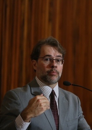 Presidente do TSE, Dias Toffoli, durante sessão da corte  - Alan Marques/Folhapress