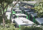 Inesperada, paralisação de ônibus fecha terminais; trânsito é recorde em SP - Luiz Carlos Murauskas/Folhapress