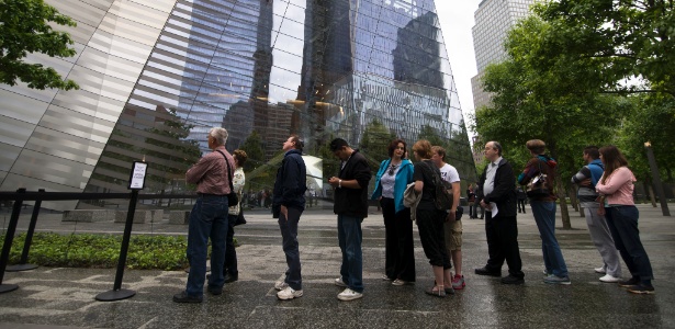 Pessoas fazem fila para entrar no Museu e Memorial Nacional do 11 de Setembro em nova York (EUA) - Karsten Moran/The New York Times