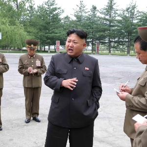 25.mai.2014 - O líder norte-coreano Kim Jong-Un - KCNA/Reuters