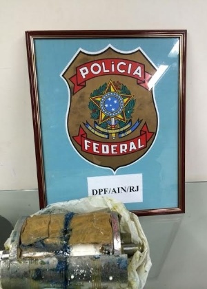Droga apreendida pela Polícia Federal no Rio - Divulgação/Polícia Federal 