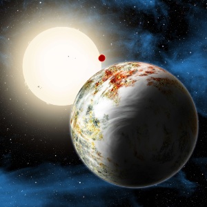 Kepler-10c tem característica rochosa que indica possibilidade de existência de vida - David A. Aguilar/Harvard-Smithsonian Center for Astrophysics/AFP