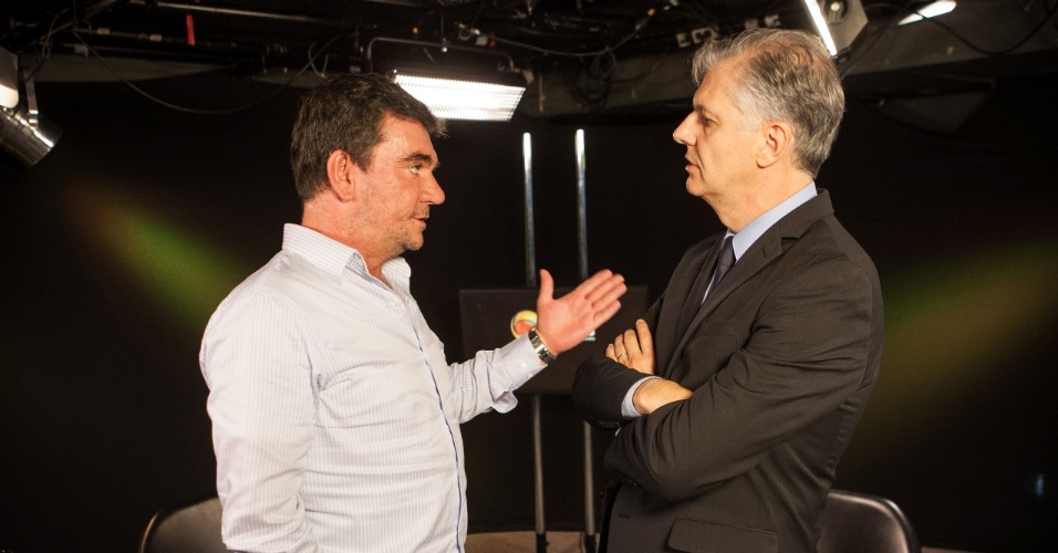 Ex-presidente do Corinthians e hoje conselheiro vitalício do clube concedeu entrevista ao UOL e à Folha em 4.jun.2014. A gravação ocorreu no estúdio do UOL em São Paulo.