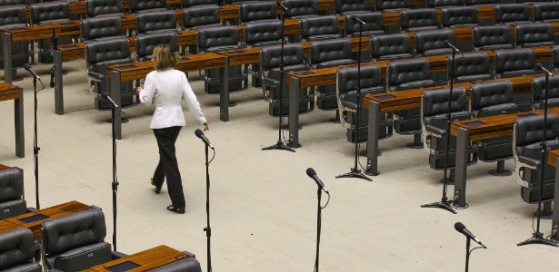 O plenário da Câmara dos Deputados, em Brasília - André Coelgo - 11.jun.2014/Ag. O Globo