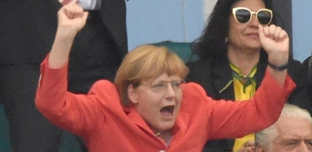 Angela Merkel garantiu presença na final do Mundial