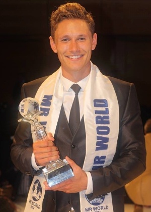 Nicklas Pedersen, Mister Mundo 2014 - Reprodução/Facebook