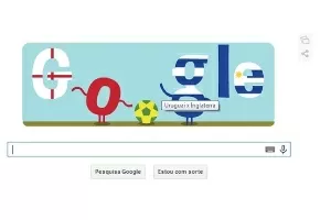 Novo Doodle do Google, tem as olimpíadas em jogo temático
