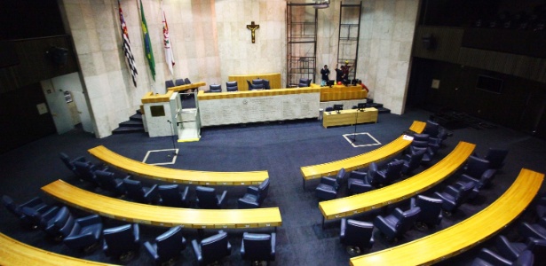 Com 19 dos 55 vereadores de São Paulo disputando as eleições, plenário fica vazio - Renato S. Cerqueira/Futura Press/Estadão Conteúdo