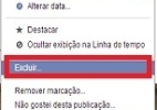 Facebook: saiba a diferença entre ocultar e excluir conteúdo na timeline - Reprodução