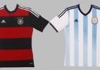 Patrocinadora das duas seleções na final, Adidas supera Nike na Copa - Arte/UOL