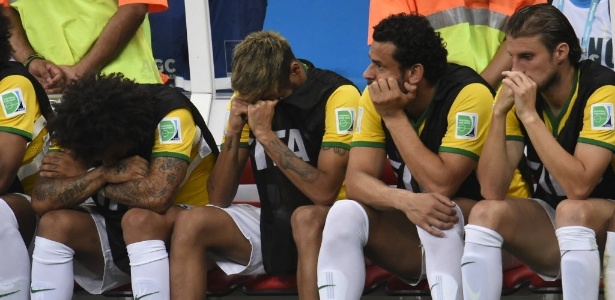 Fred foi um dos principais alvos de críticas após o fracasso da seleção brasileira - Fabrice Coffrini/AFP