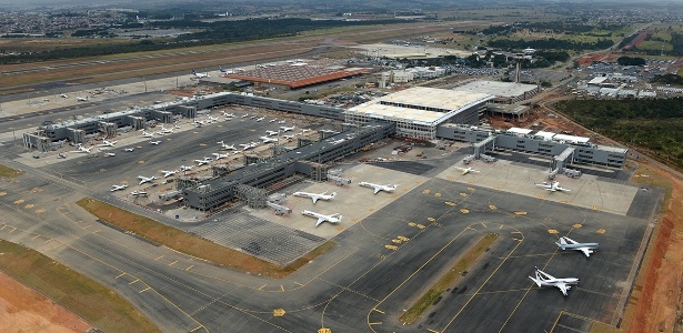 16.jul.2014 - Com cinco meses de atraso, concessionária prevê fim das obras do aeroporto de Viracopos, em Campinas, para outubro  - Divulgação